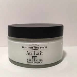 Scottish Fine Soaps Au Lait Body Butter 7 oz Jar